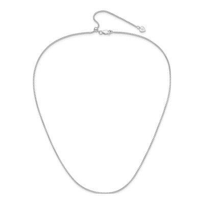 Sterling Silver 1.25mm Round Box Chain – view 5