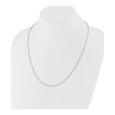Sterling Silver 1.25mm Round Box Chain – view 6