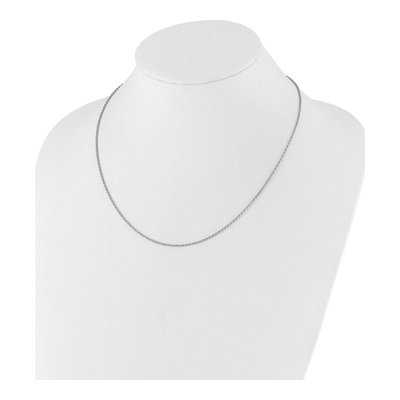 Sterling Silver 1.5mm Diamond-Cut Wheat Chain – view 4