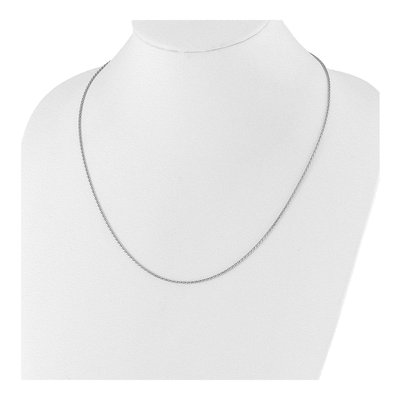 Sterling Silver 1.5mm Diamond-Cut Wheat Chain – view 6