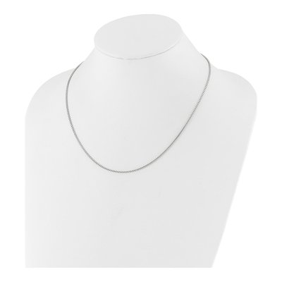 Sterling Silver 1.5mm Round Box Chain – view 4