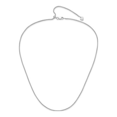 Sterling Silver 1.5mm Round Box Chain – view 5