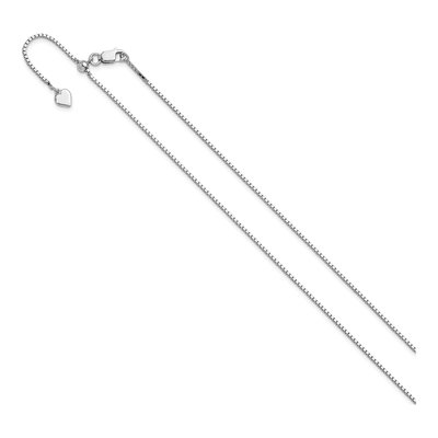 Sterling Silver 1.15mm Box Chain – view 3