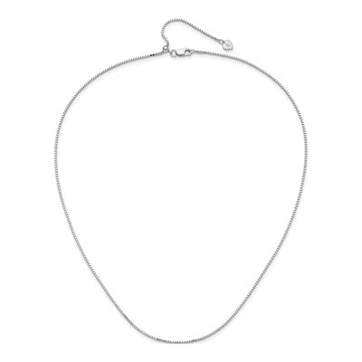 Sterling Silver 1.15mm Box Chain – view 5