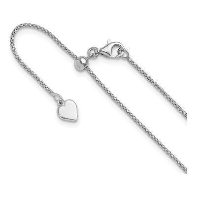 Sterling Silver 1.2mm Popcorn Chain