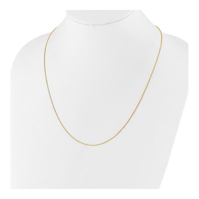 Gold-Plated Sterling Silver 0.85mm Box Chain – view 6