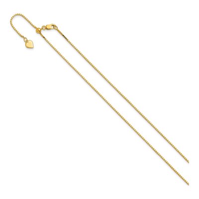 Gold-Plated Sterling Silver 1.1mm Box Chain – view 3