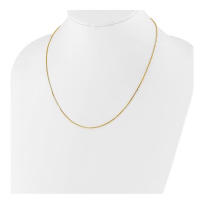 Gold-Plated Sterling Silver 1.1mm Box Chain – view 4