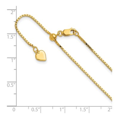 Gold-Plated Sterling Silver 1.1mm Box Chain – view 7