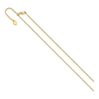 Gold-Plated Sterling Silver 1.4mm Cable Chain – view 3