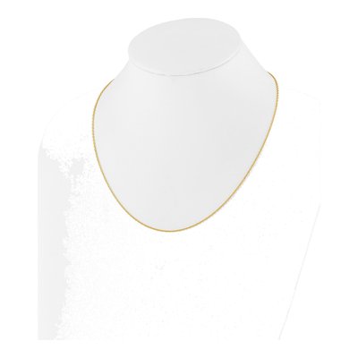 Gold-Plated Sterling Silver 1.4mm Cable Chain – view 4
