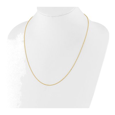 Gold-Plated Sterling Silver 1.4mm Cable Chain – view 6