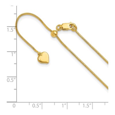 Gold-Plated Sterling Silver 0.95mm Snake Chain – view 7