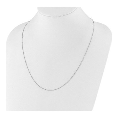 Sterling Silver 1.5mm Diamond-Cut Box Chain – view 4