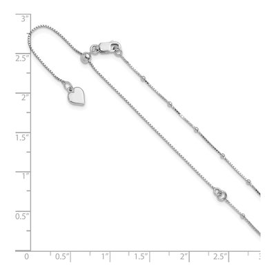 Sterling Silver 1.5mm Diamond-Cut Box Chain – view 7