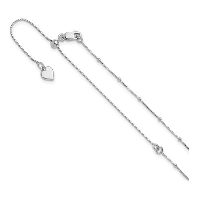 Sterling Silver 1.5mm Diamond-Cut Box Chain