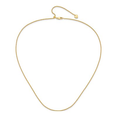 Gold-Plated Sterling Silver 1.35mm Rope Chain – view 5