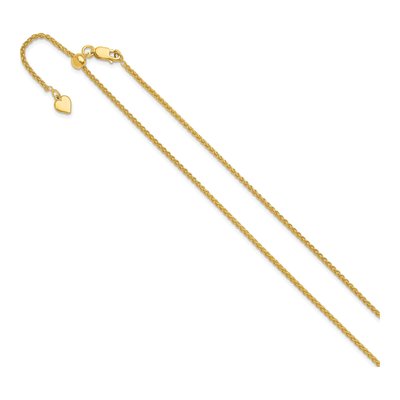 Gold-Plated Sterling Silver 1.75mm Wheat Chain – view 3