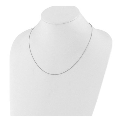 Sterling Silver 0.95mm Diamond-Cut Wheat Chain – view 3