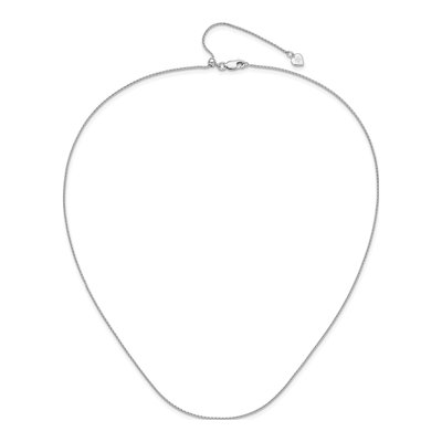 Sterling Silver 0.95mm Diamond-Cut Wheat Chain – view 4
