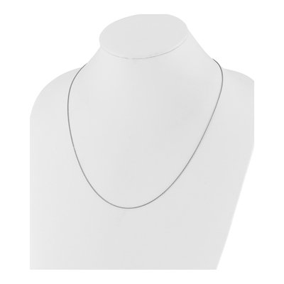Sterling Silver 0.95mm Diamond-Cut Wheat Chain – view 5