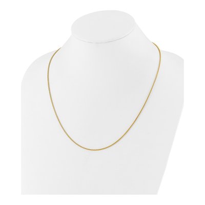 Gold-Plated Sterling Silver 1.5mm Round Box Chain – view 6