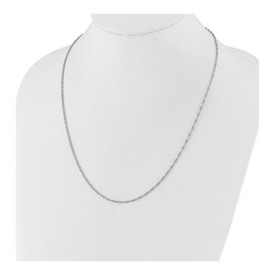 Sterling Silver 2mm Singapore Chain – view 6