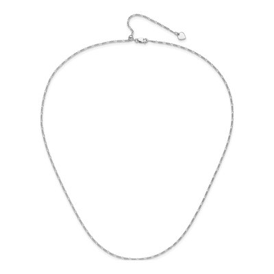 Sterling Silver 1.55mm Figaro Chain – view 5