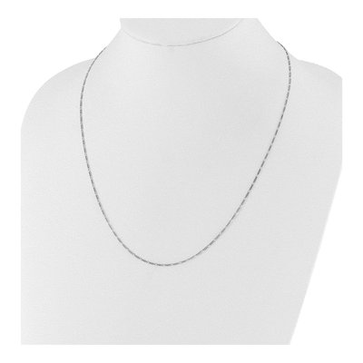 Sterling Silver 1.55mm Figaro Chain – view 6