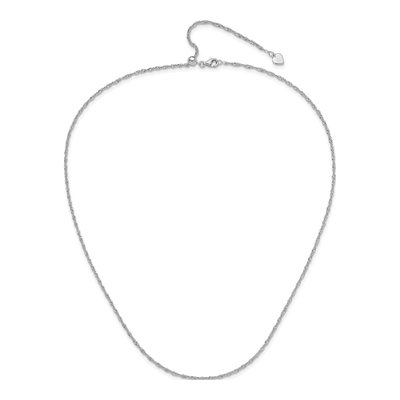 Sterling Silver 1.6mm Singapore Chain – view 5
