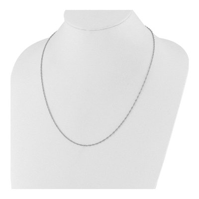 Sterling Silver 1.6mm Singapore Chain – view 6