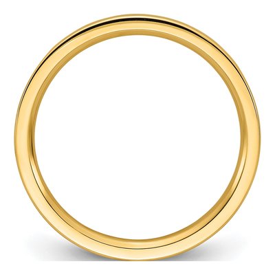 14K Yellow Gold 2mm Comfort-Fit Wedding Band – view 3