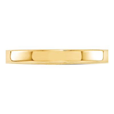 14K Yellow Gold 2.5mm Comfort-Fit Wedding Band – view 4