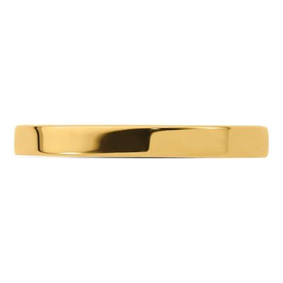 14K Yellow Gold 2.5mm Comfort-Fit Wedding Band – view 5