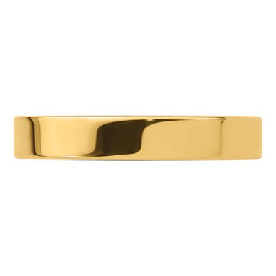 14K Yellow Gold 4mm Comfort-Fit Wedding Band – view 7