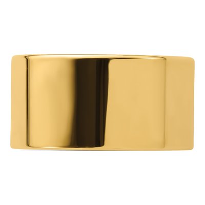 14K Yellow Gold 12mm Flat Comfort-Fit Wedding Band – view 7