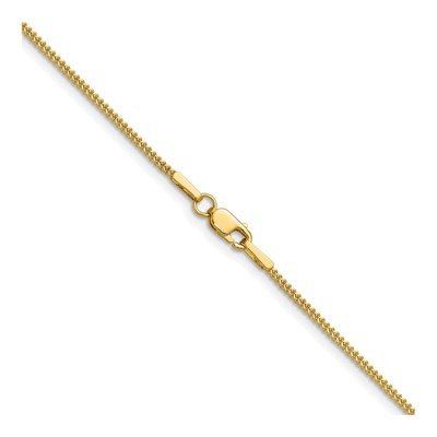 14K Yellow Gold 0.9mm Franco Chain – view 3