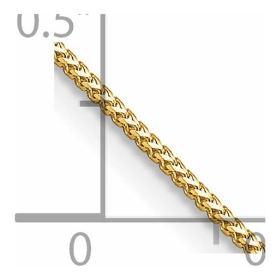 14K Yellow Gold 0.9mm Franco Chain – view 7