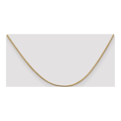 14K Yellow Gold 1mm Franco Chain – view 5