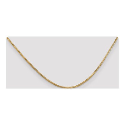14K Yellow Gold 1.3mm Franco Chain – view 5