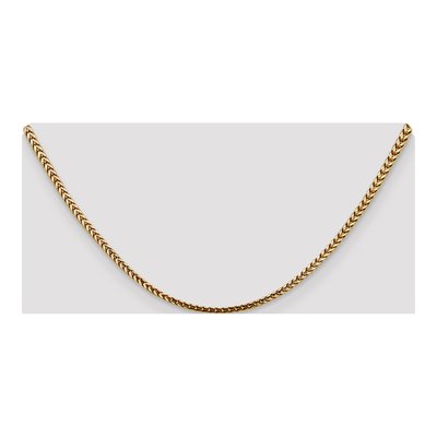 14K Yellow Gold 2.5mm Franco Chain – view 5