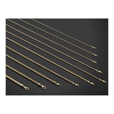14K Yellow Gold 2.5mm Franco Chain – view 7