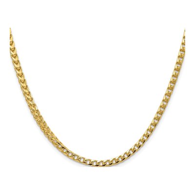 14K Yellow Gold 3.7mm Franco Chain – view 3