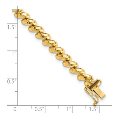 14K Yellow Gold San Marco Bracelet – view 4