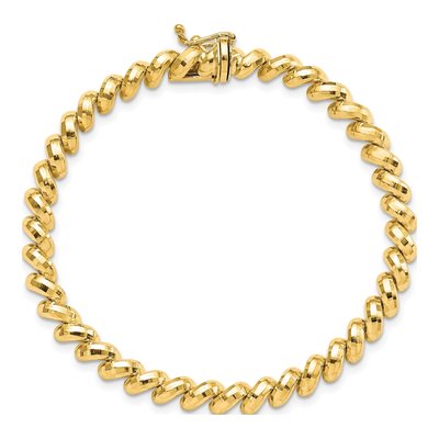 14K Yellow Gold San Marco Bracelet – view 5