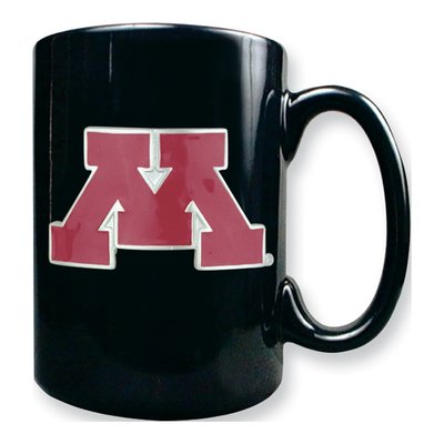 University of Minnesota 15 oz. Black Ceramic Mug