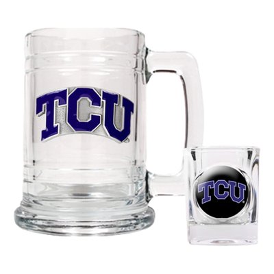Texas Christian University Shot Glass and Mug Set