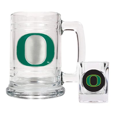 University of Oregon Shot Glass and Mug Set