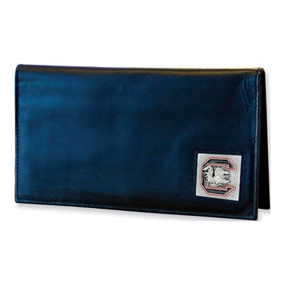 South Carolina Collegiate Leather Checkbook, Engravable