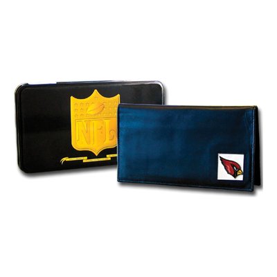 Arizona Cardinals Leather Checkbook Cover